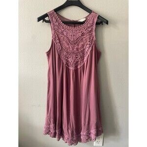 Altar'd State Mini Boho Tank Dress - Size S